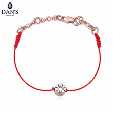 

Crystal From Swarovski jewelry thin red thread string rope Charm Bracelets for women Fashion New sale Top Hot summer style