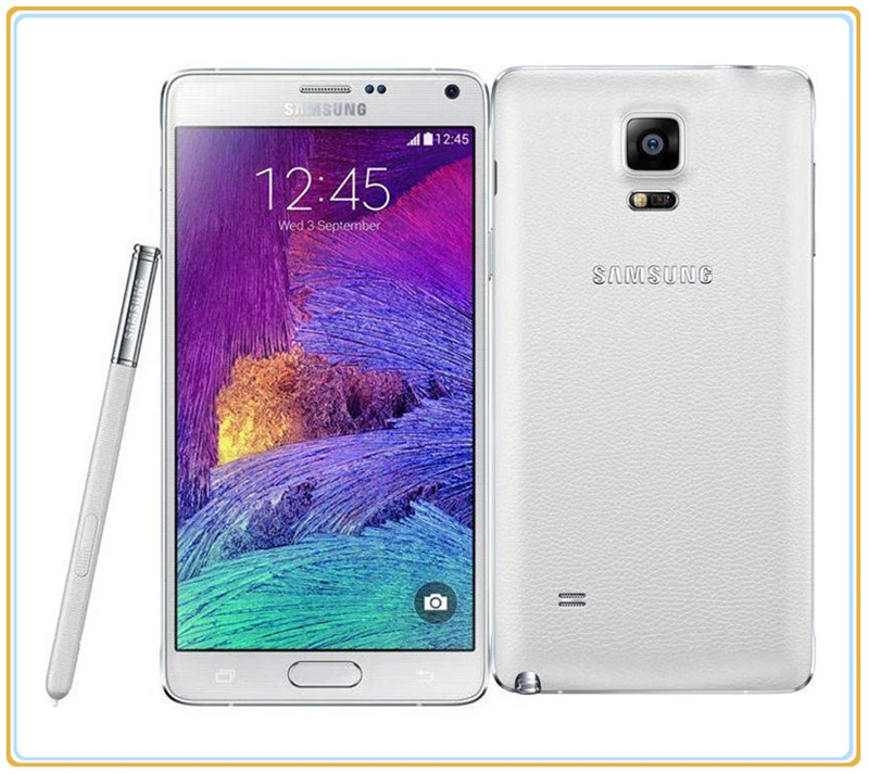 Samsung Galaxy Note 4 N910C разблокированный мобильный телефон GSM 4G LTE Android, четыре ядра, 5,7 дюймов, 16 МП ram, 3 ГБ rom, 32 ГБ Exynos