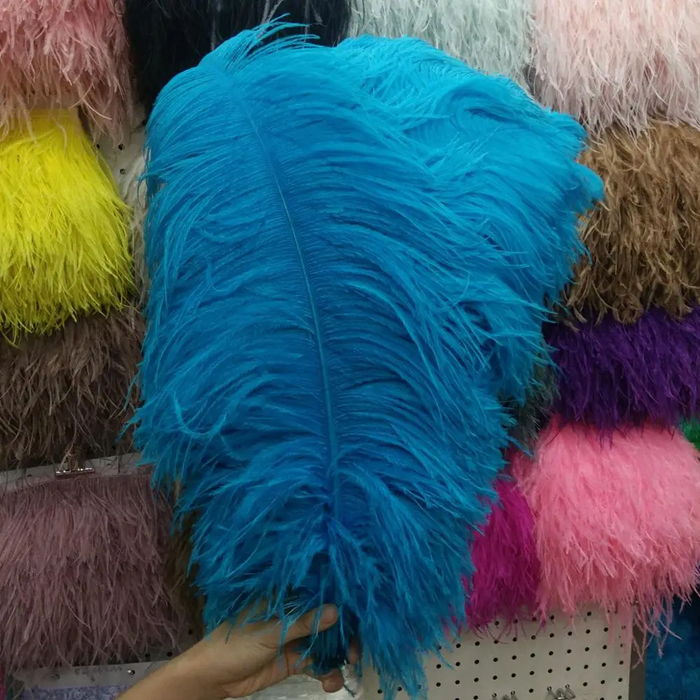 Многоцветные страусиные перья 50 55 см/20 22 дюйма шт.|decorative feathers|decorative feathers wholesaleostrich