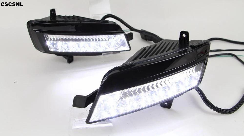 CSCSNL 2 шт. Автомобильные светодиодные для Volkswagen Golf 7 MK7 2013 2014 2015 2016 передние DRL