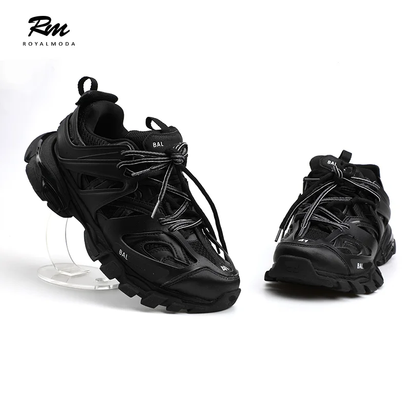

2019 customization fashion brand BAL track sneakers for man women Casual Shoes running aged shoes EU39 EU45