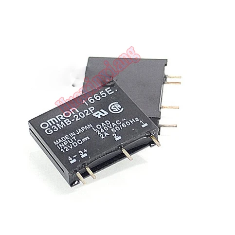 

10PCS/Lot G3MB-202P-12VDC G3MB-202P 12V DC-AC SSR 12VDC/240VAC 2A Solid State Relay
