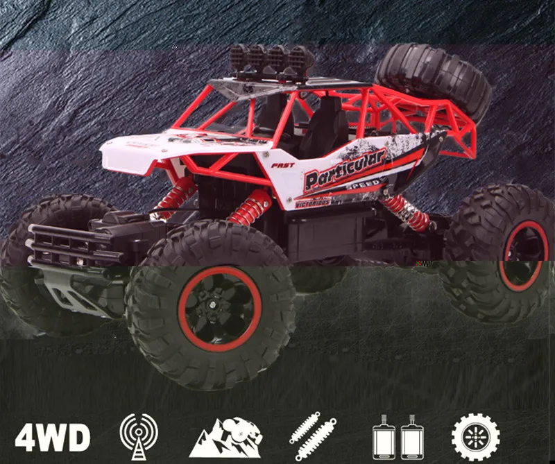 Радиоуправляемая машина 1:12 4WD 2,4G Радиоуправление RC 1:16 металлические машинки из сплава игрушки багги скоростные грузовики внедорожные Грузовики Игрушки для детей