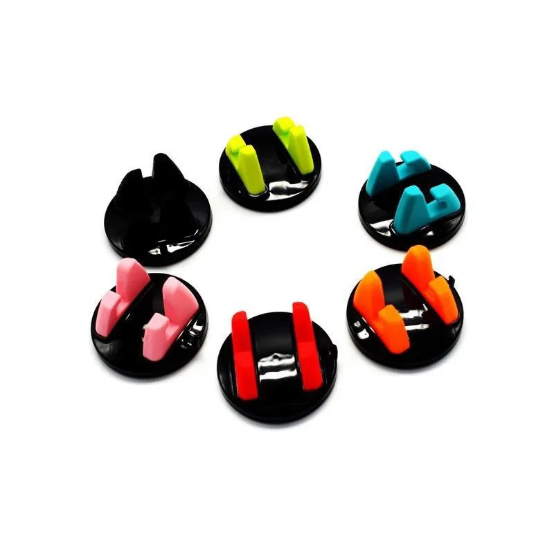 

1PCS Anti-skid pad car phone holder home instrument panel car with silicone mobile phone holder navigation device bracket