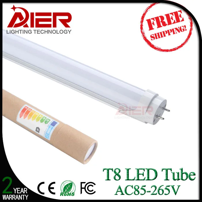 4ft led fluorescent tube 1200mm t8 led tube 22W high quality 2 years