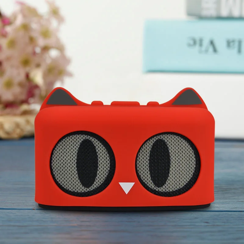

Portable Bluetooth speaker Mini cartoon cute cat Bluetooth speaker outdoor multi-functional subwoofer stereo Bluetooth speaker