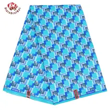 Анкара африканская полиэфирная восковая ткань воск высокого качества 6 ярдов африканская ткань для вечерние платья FP6184