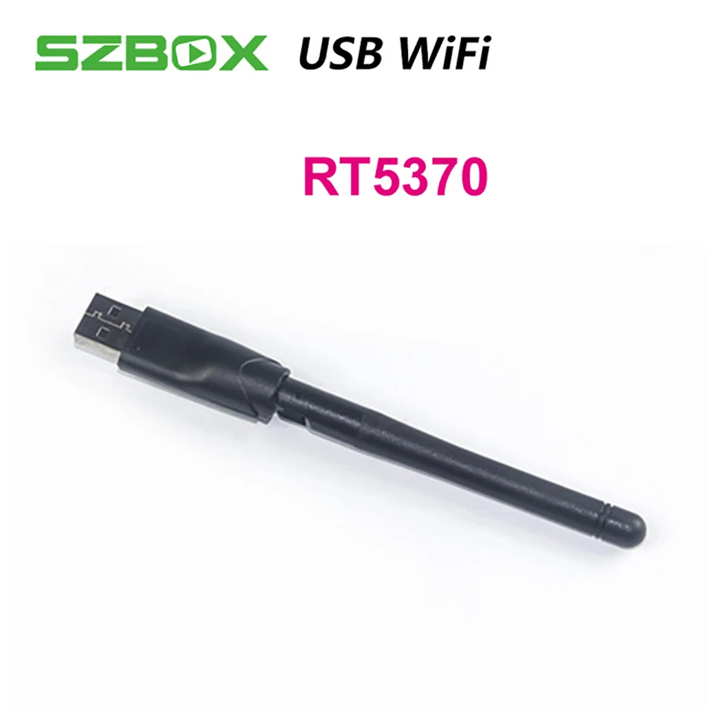 SZ RT5370 150 Мбит/с USB WiFi ключ беспроводной 802,11 LAN адаптер поворотная антенна для ПК спутниковый ТВ приемник V8S Freesat V7 V8