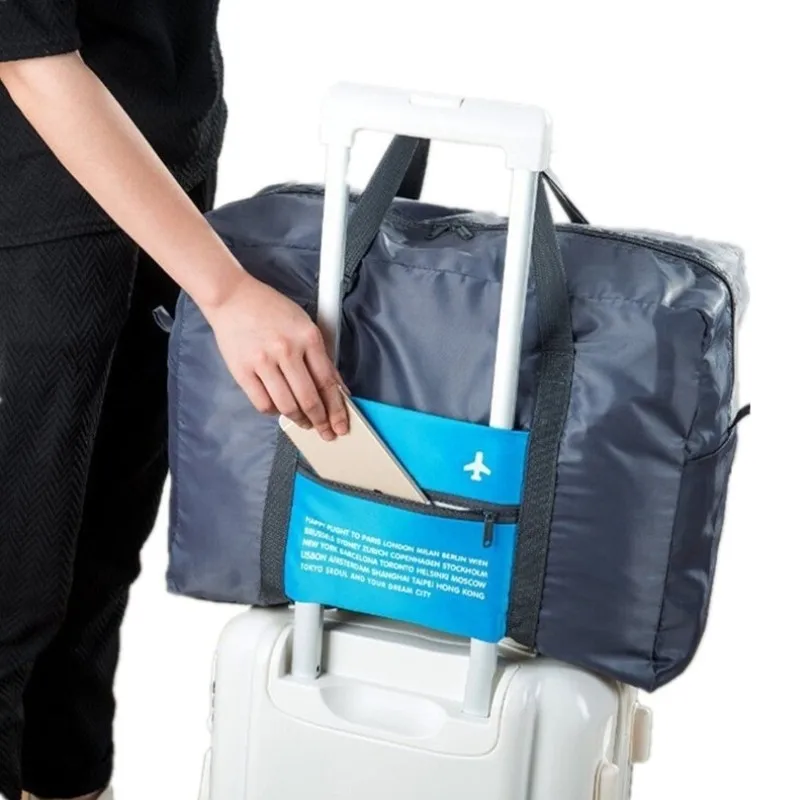 Женские Модные складные дорожные сумки чемодан-органайзер багажная сумка куб для упаковки вещевой мешок Мужская большая емкость дорожная сумка