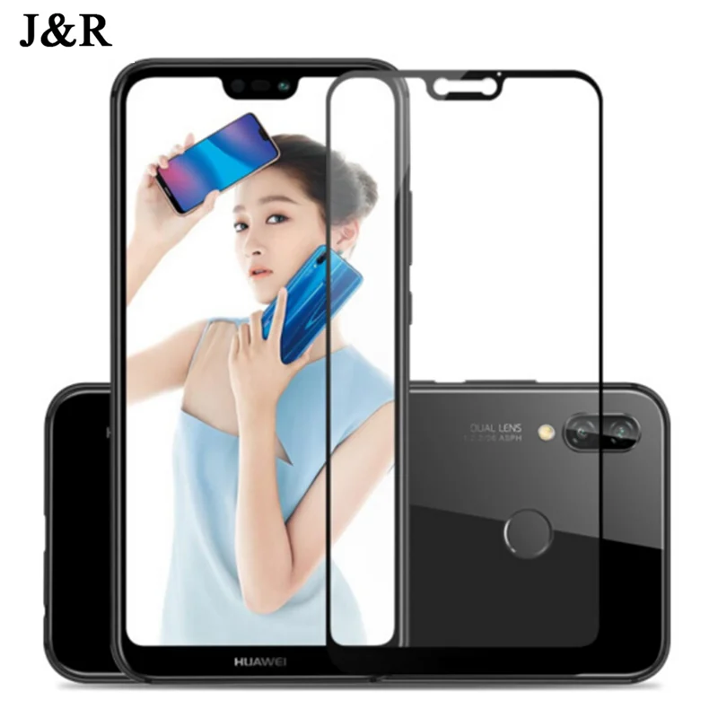 Tempered Glass For Huawei P20 Pro P20 Lite Full Cover Screen Protector For Huawei P20Lite Nova 3E Protective Film Glass