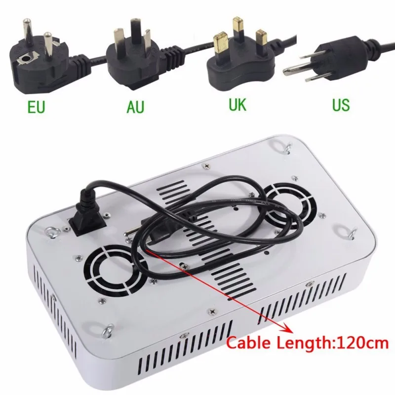 

594 Lights 600W Hanging Plant Lights Grow Indoor Plant Lamp For Plants Vegs Hydroponics System Grow/Bloom Flowering