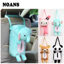 NOANS коробка для салфеток с героями мультфильмов, сумки для салфеток, аксессуары для Citroen c4 Suzuki swift SX4 Volkswagen VW Polo Golf B6 B5 T5