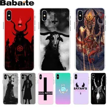 Babaite Devil Satan Забавный чехол для телефона Apple iPhone 8 7 6 6S Plus X XS max 5 5S SE XR