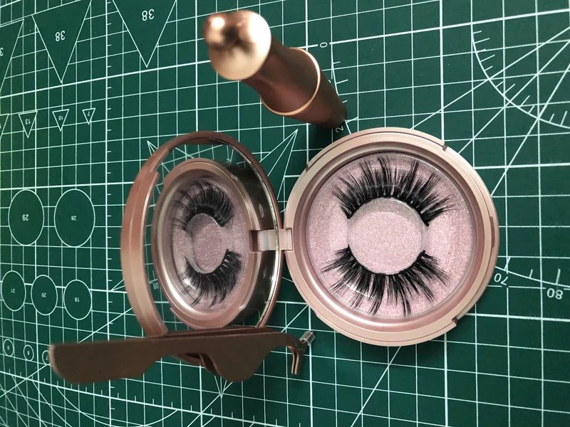 Новые магнитные ресницы 3D накладные норковые магнит для ресниц магнитные жидкие подводки для глаз и магнитные накладные ресницы и Пинцет Набор