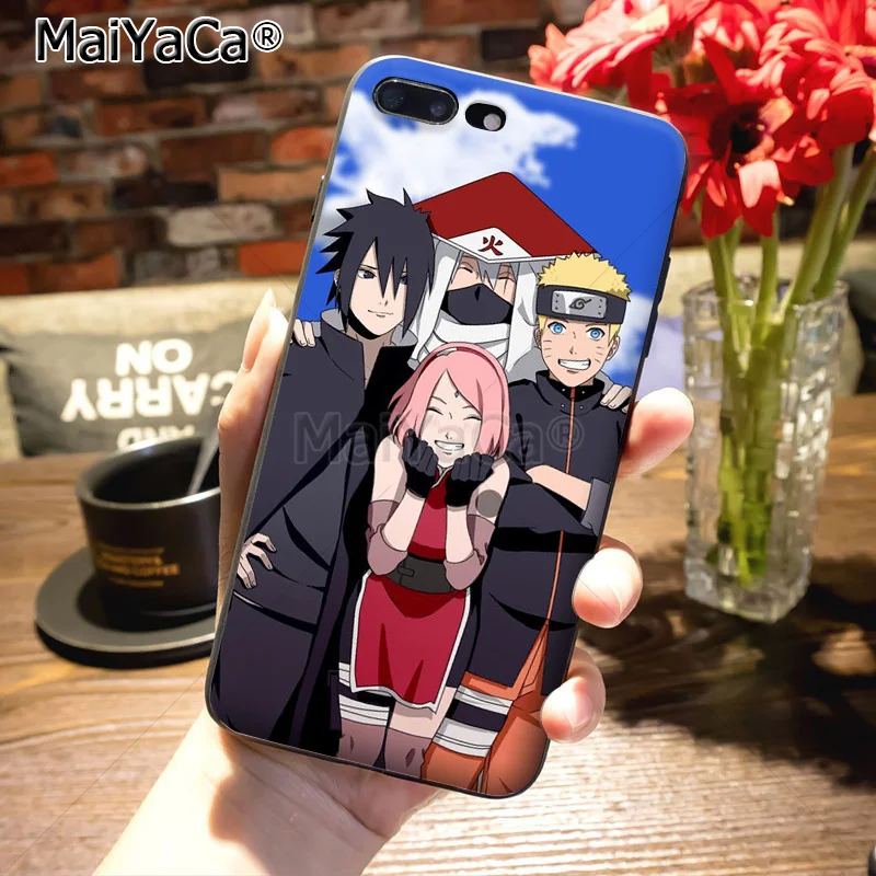 MaiYaCa логотип Akatsuki Naruto красочные милые аксессуары для телефонов Чехол для iPhone 8 7 6 6S Plus X XS MAX XR 5 5S SE 11pro чехол в виде ракушки - Цвет: 23