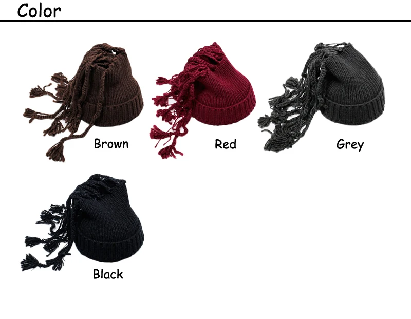 4 colors beanies