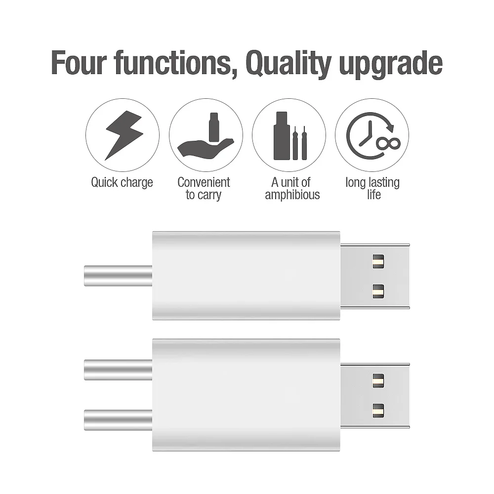 DONQL поплавок перезаряжаемые батарея CR425 USB зарядное устройство для электронных поплавки батареи ночь рыболовные принадлежности