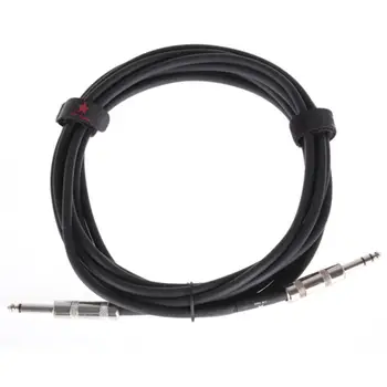 

JOYO CM-06 Stereo 6.3mm Mono to 6.3mm Stereo Plug Instrument Guitar Cable Wire Guitar Parts Accessories