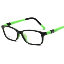 Модные квадратные оптические очки, Детская оптическая оправа, цветной дизайн, детские резиновые силиконовые очки TR90, оправа 6006