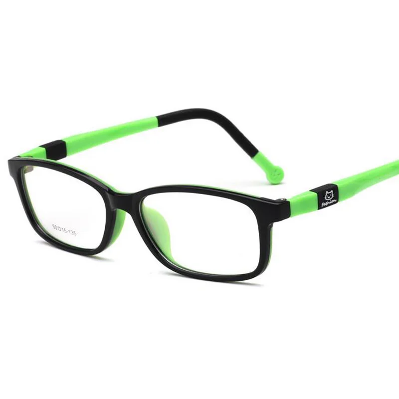 

Fashion Square optical glasses children Kids optical frame colorful design child Rubber Silicone TR90 Eyewear Frame 6006