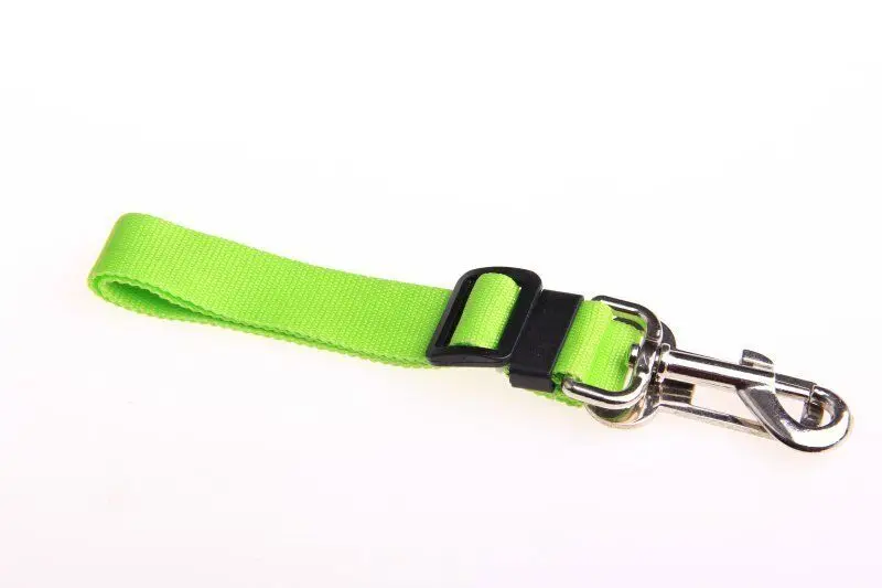 D16 собачий ремень безопасности для животных поводки для собак - Цвет: green