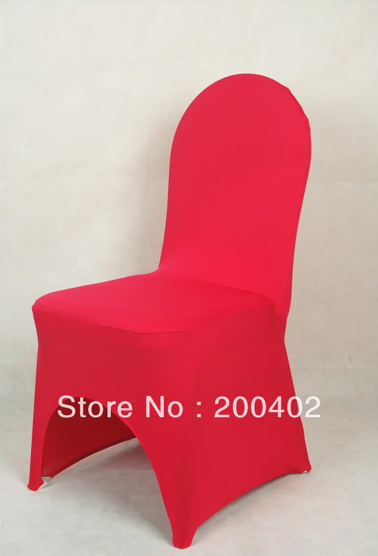 sales promotion free shipping hot pink spandex chair cover/lycra chair