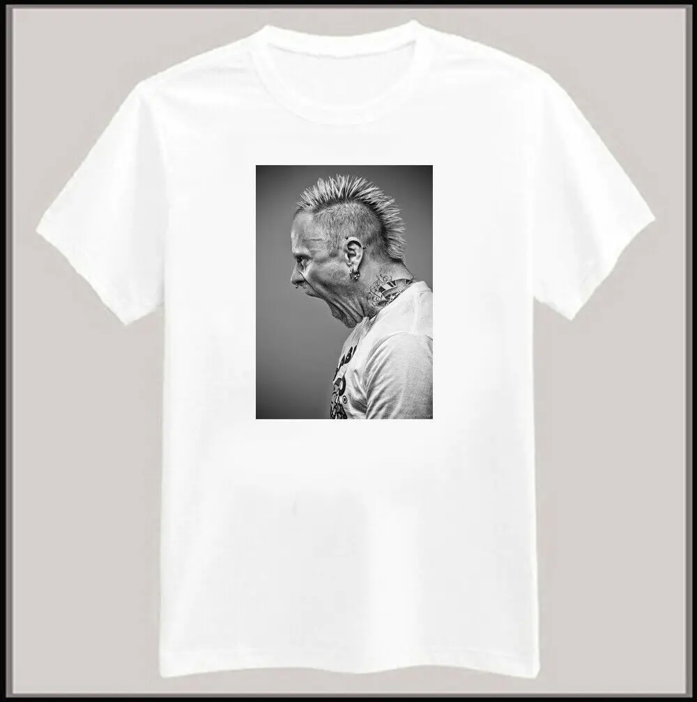 

The Prodigy Electronic Music Band T-Shirt Size S-XL 100% Keith Flint New Top Tee 100% Cotton Humor Men Crewneck T Shirts