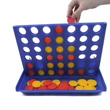 Connect 4 – jeu classique pliable pour enfants, tableau ligne en ligne, jouets Puzzle, cadeaux, plus récent, 4 en 1, échecs, trompette