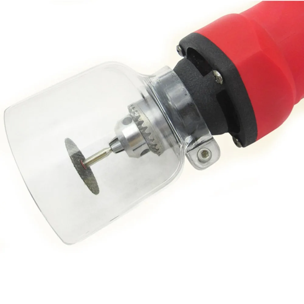 Электрический шлифовальный пыли прозрачная крышка безопасности для Dremel & Decker электрическая мельница щит роторный инструмент
