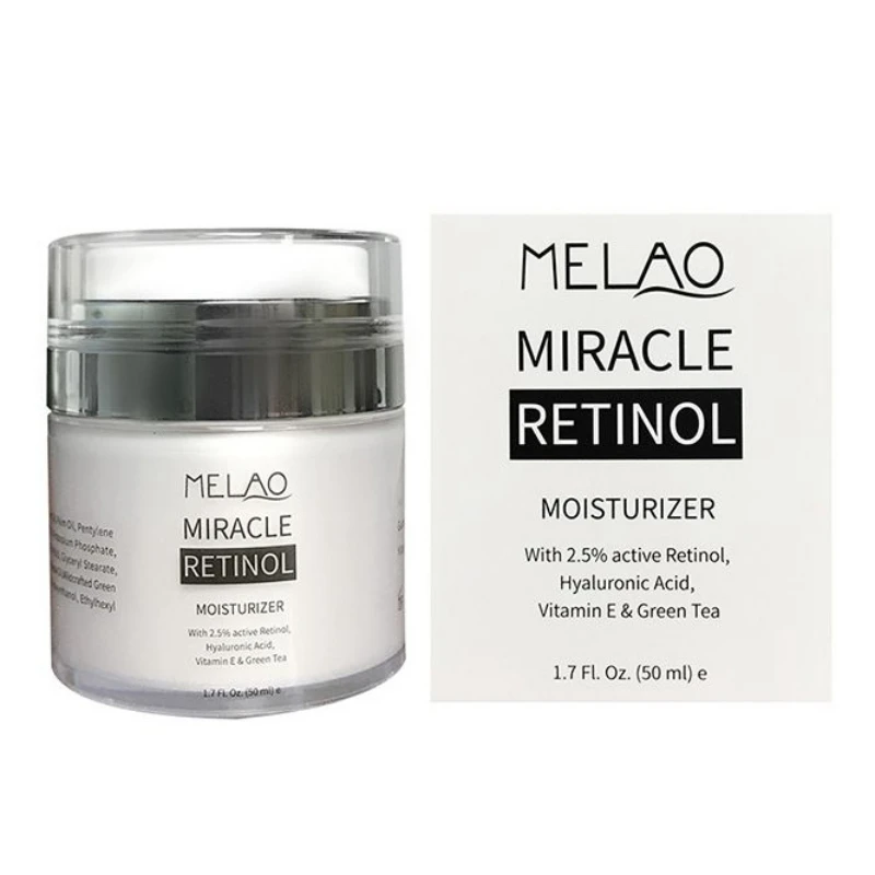 Новый MELAO Retinol 2.5% увлажняющий крем против старения и уменьшает морщины и тонкие линии дневной и ночной крем с ретинолом красоты