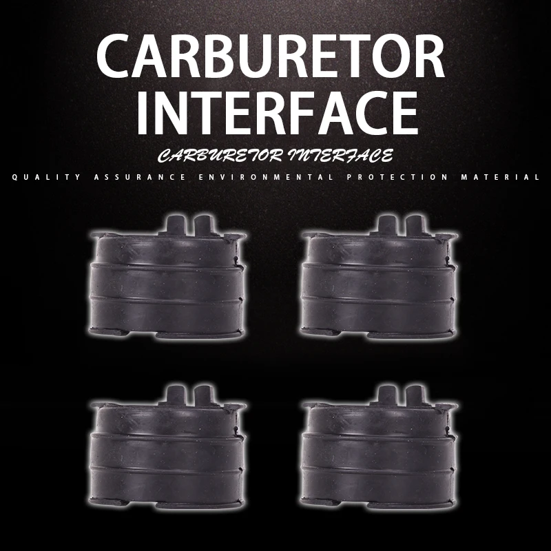 

4 PCS Carburetor Install Adapter Interface Carburetter Manifold Intake Connector Glue For Honda CBR400 CBR400RR NC23 NC29 CB400F