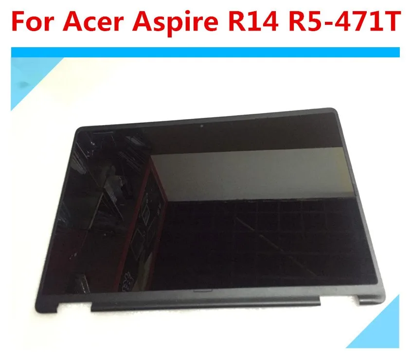 

14" LCD Touch Screen Digitizer Assembly with bezel for Acer Aspire R14 R 14 R5-471T R5-471T 1366*768