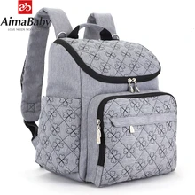 AimaBaby Mummy Maternity Diaper Bag Large Nursing Bag Travel Backpack Designer Stroller Baby Bag Baby Care Nappy Backpack цена AimaBaby Mummy Maternity Diaper Bag Large Nursing Bag Travel Backpack Designer Stroller Baby Bag Baby Care Nappy Backpack цены онлайн