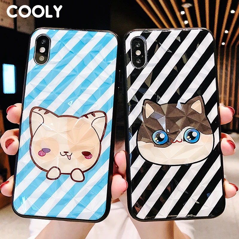 COOLY пары чехол для iphone XS Max X XR 6 6S 7 8 плюс чехол-накладка милые панели телефона с