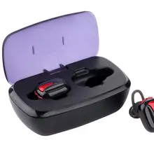 Спорт Мини близнецы истинный Беспроводной стерео Bluetooth наушники