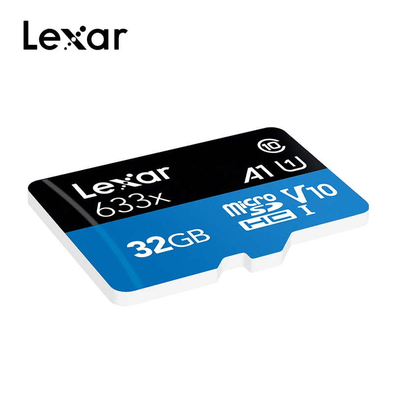 Lexar 95 МБ/с. micro sd 633x16G 256G карта памяти sd 512G карты 32gb SDHC класс 10 64G 128G адаптер для Gopro/DJI/nintendo switch