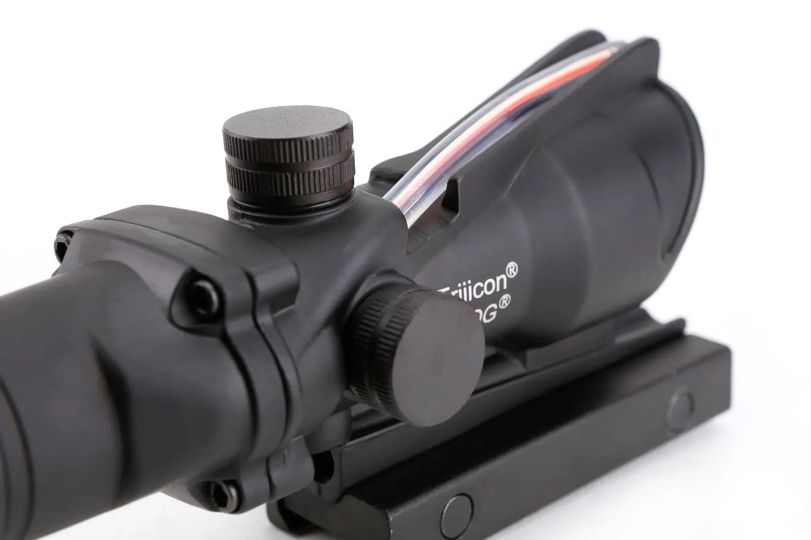 Magorui Caça Acog Dot Rifle Scope Visão Fibra Óptica Vermelho Iluminado 4x32 Red 3 Cheap Lunetas Riflescopes