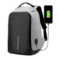hot Multifunction USB charging 15inch Laptop Backpacks For Teenager Fashion Mochila Leisure Travel backpack anti thief 360