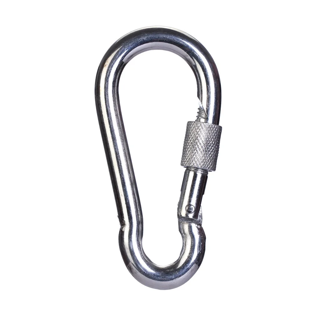 Professional 5KN Rock Climbing Rappelling Safety Buckle Lock Tension