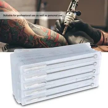 

100pcs Assorted Disposable Stainless Steel Sterilized Tattoo Needles Mixed 10sizes 3RL 5RL 7RL 9RL 3RS 5RS 7RS 9RS 7M1 9M1