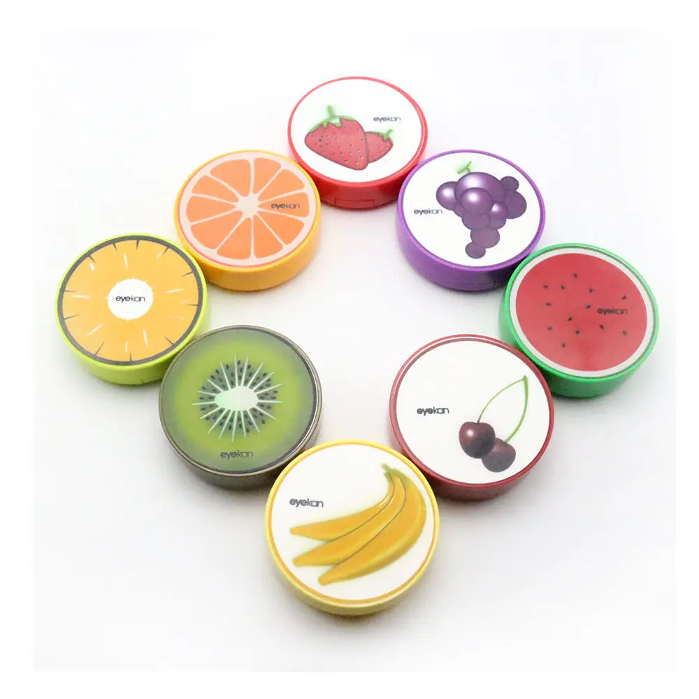 

Portable Fruit Style Soak Storage Contact Lens Case Pocket Contact Lenses Box