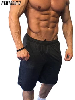 

new Fashion High Quality Shorts Mens Fitness Bodybuilding Casual Brand mens shorts gyms slim fit Jogger Sweatpants Shorts
