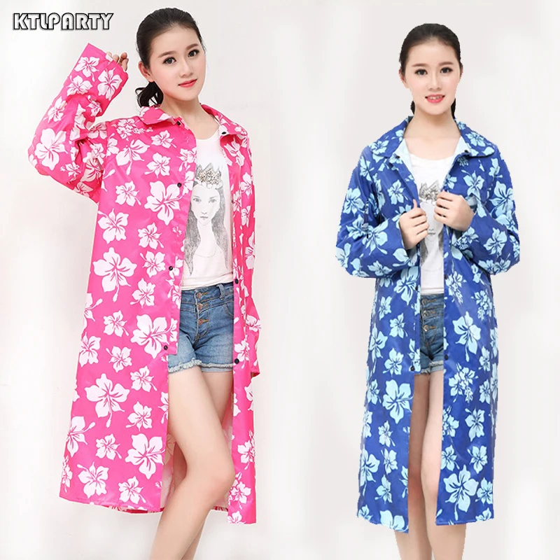 

Oxford cloth printing female raincoat women's impermeable poncho climbing hiking tour camp waterproof rain jacket women japan