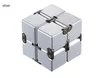 2022 New Aluminium alloy Infinity 17 Col Cube High Tech Anti Stress Metal Adults Kids Gift EDC for ADHD Funny Finger Toys ► Photo 3/6