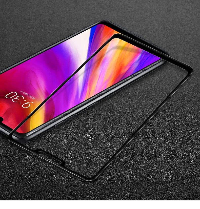 Для LG G7 ThinQ закалённое стекло IMAK 9H 2.5D Полное покрытие экрана протектор для LG G7 ThinQ G7 Plus G710EM G710 защитное стекло