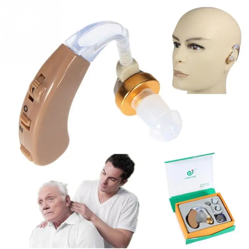 

Hearing Aid Portable Small Mini In The Ear Invisible Best Sound Amplifier Adjustable Tone digital Hearing Aids Care