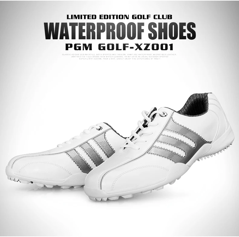 PGM обувь для гольфа летние противоскользящие дышащие кроссовки для мужчин супер водонепроницаемая Мужская Спортивная обувь Большие размеры zapatos de golf hombre