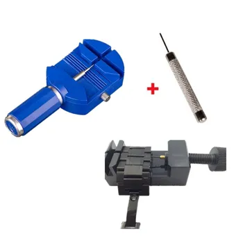 

Watch Band Tools Stainless Steel Metal Watch Strap remover Adjuster Tools Metal Professional Band Kit