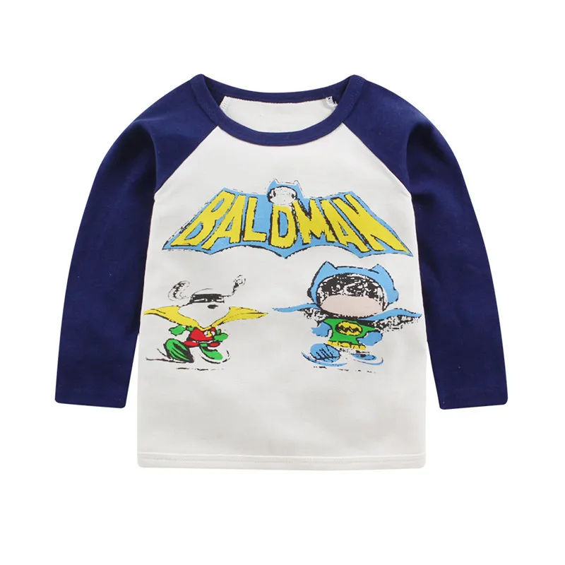 Весенние футболки для маленьких мальчиков хлопковая одежда для девочек детские футболки с длинными рукавами детская футболка с принтом пчелы Roupas, топы для младенцев, Детская футболка