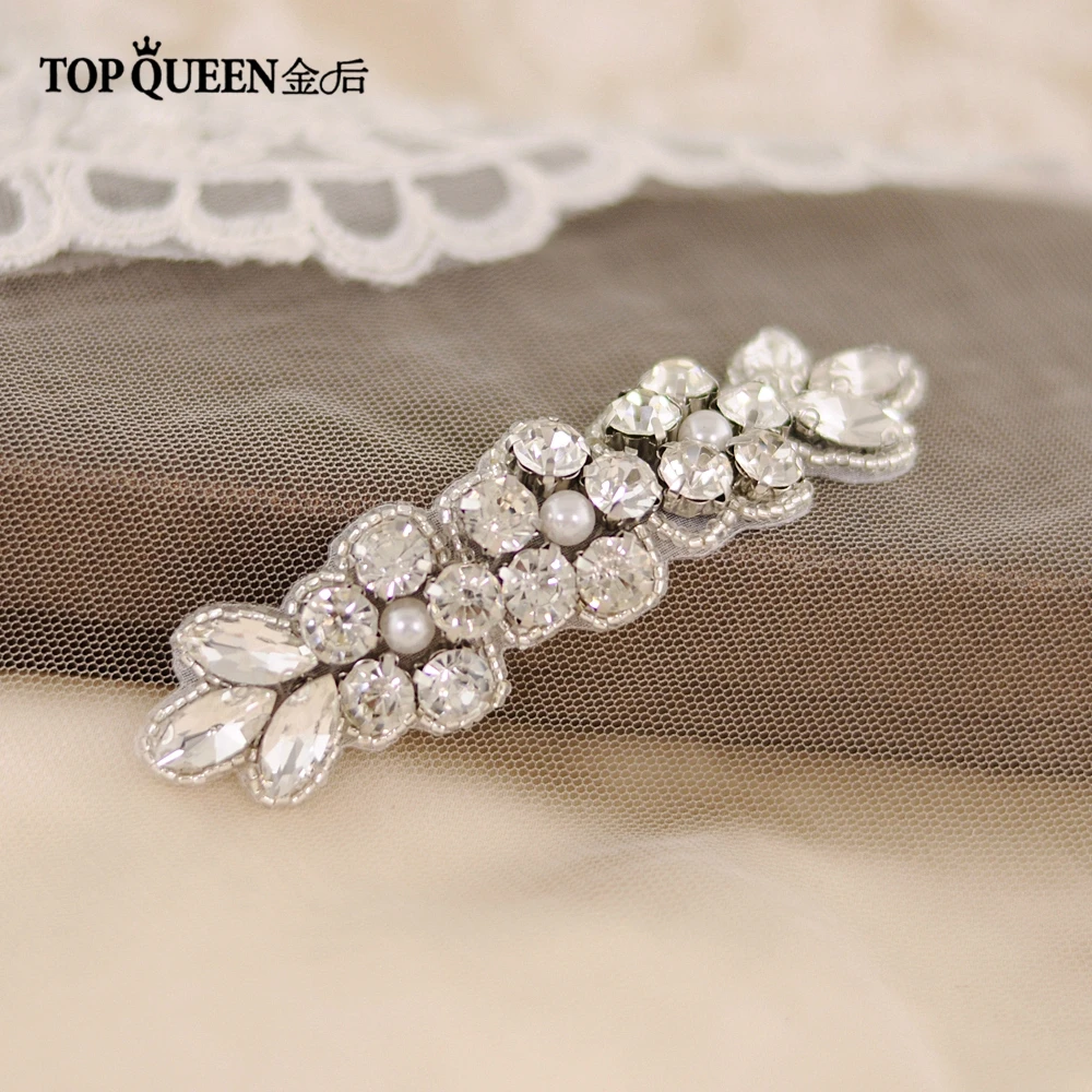 TOPQUEEN S330 Accessoire Mariage Свадебный с кристаллами талии Ремни для свадебное платье стразы акцентированные свадебные створки для Вечеринка